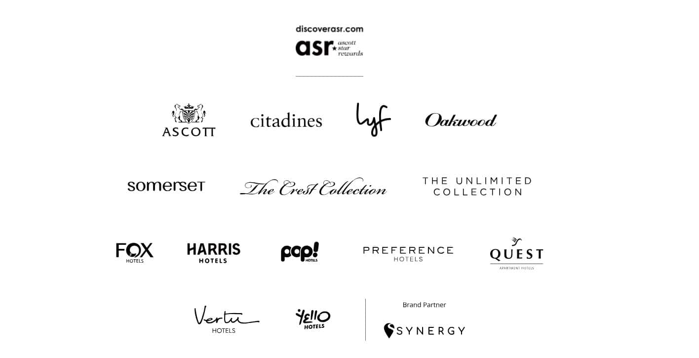 thương hiêu tập đoàn the ascott