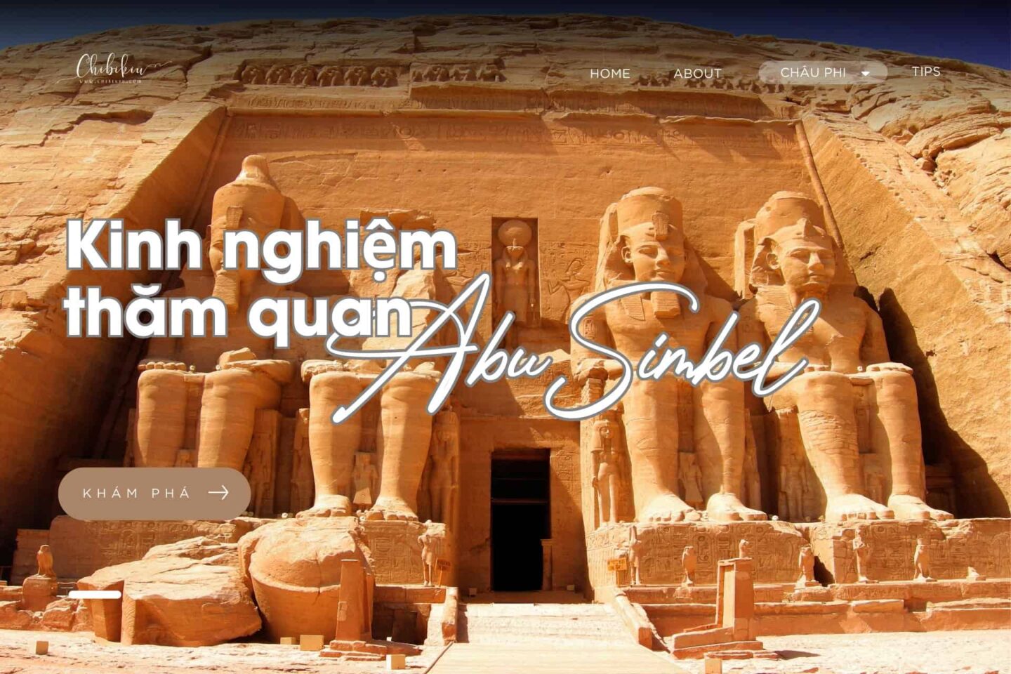kinh nghiệm thăm quan đền Abu Simbel
