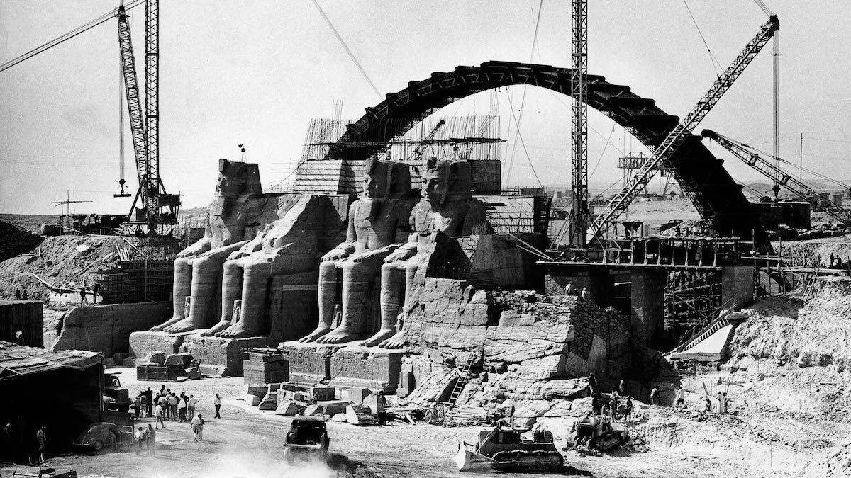 di dời đền Abu Simbel