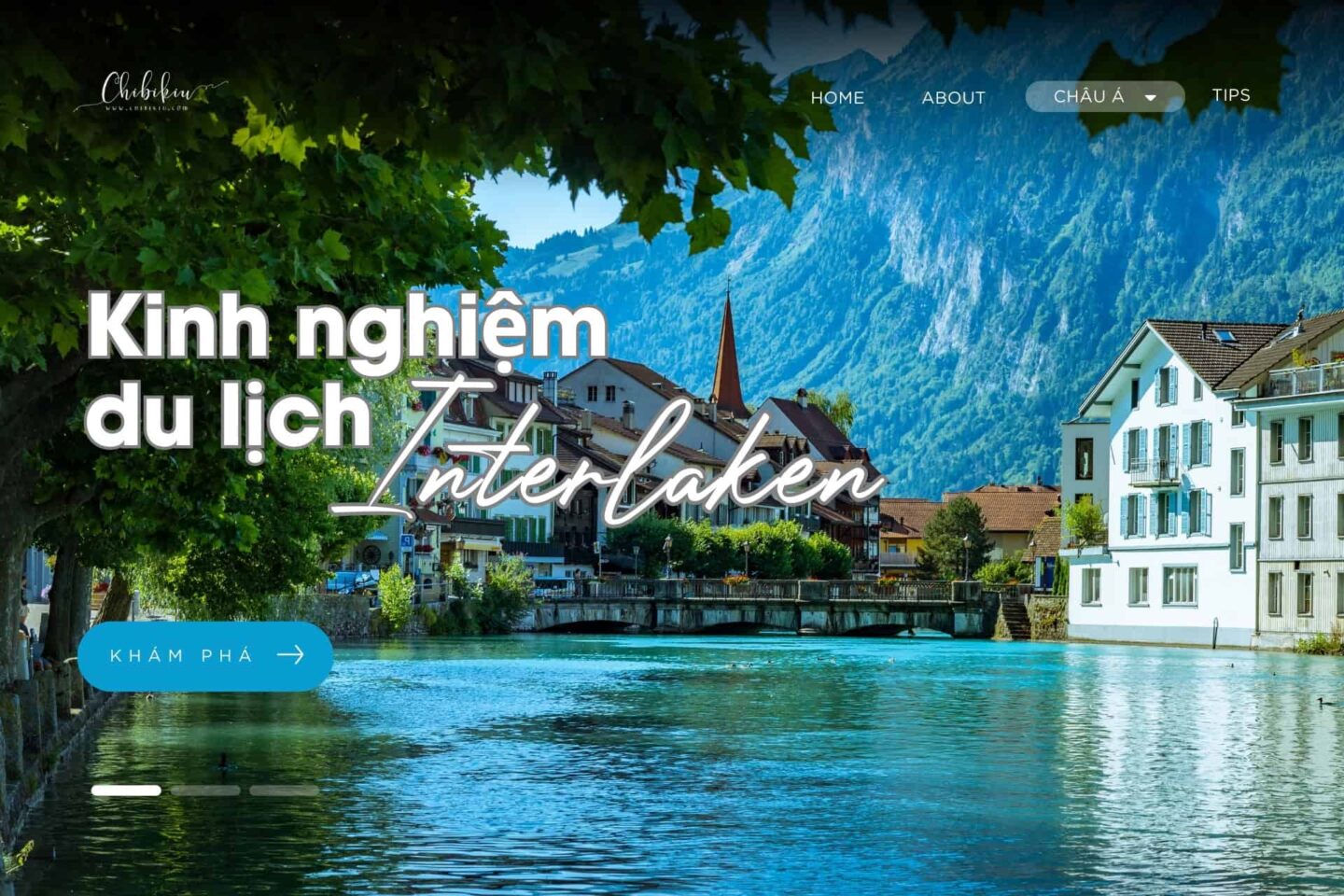 kinh nghiệm du lịch Interlaken