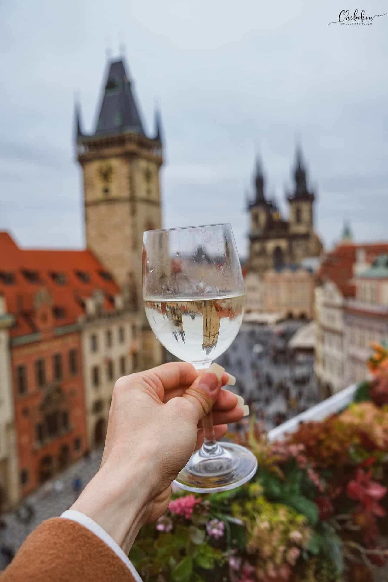 ăn uông praha séc