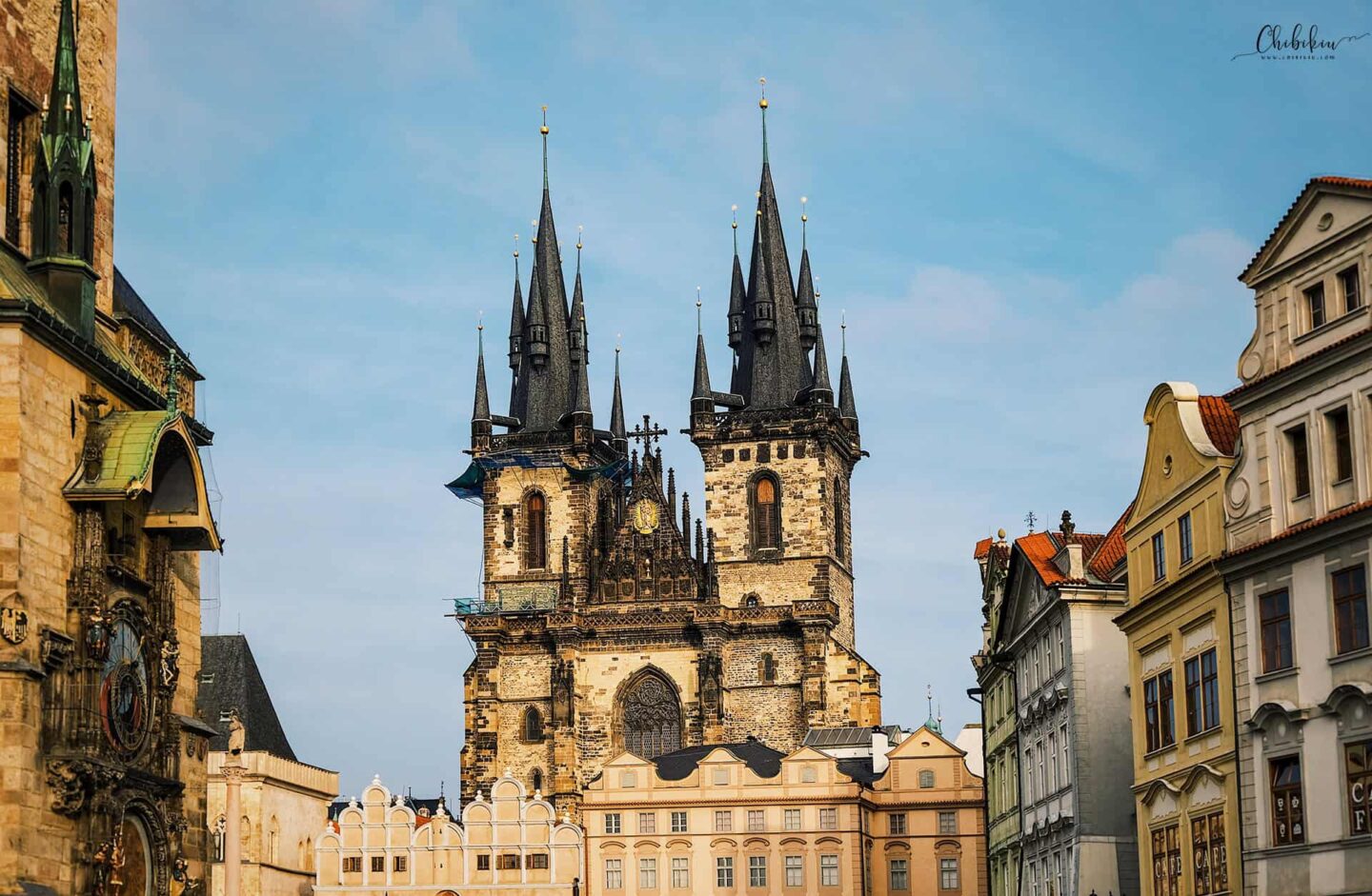 khu quảng trường phố cổ Praha