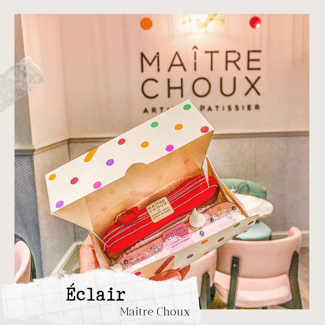 ăn gì ở london bánh eclair