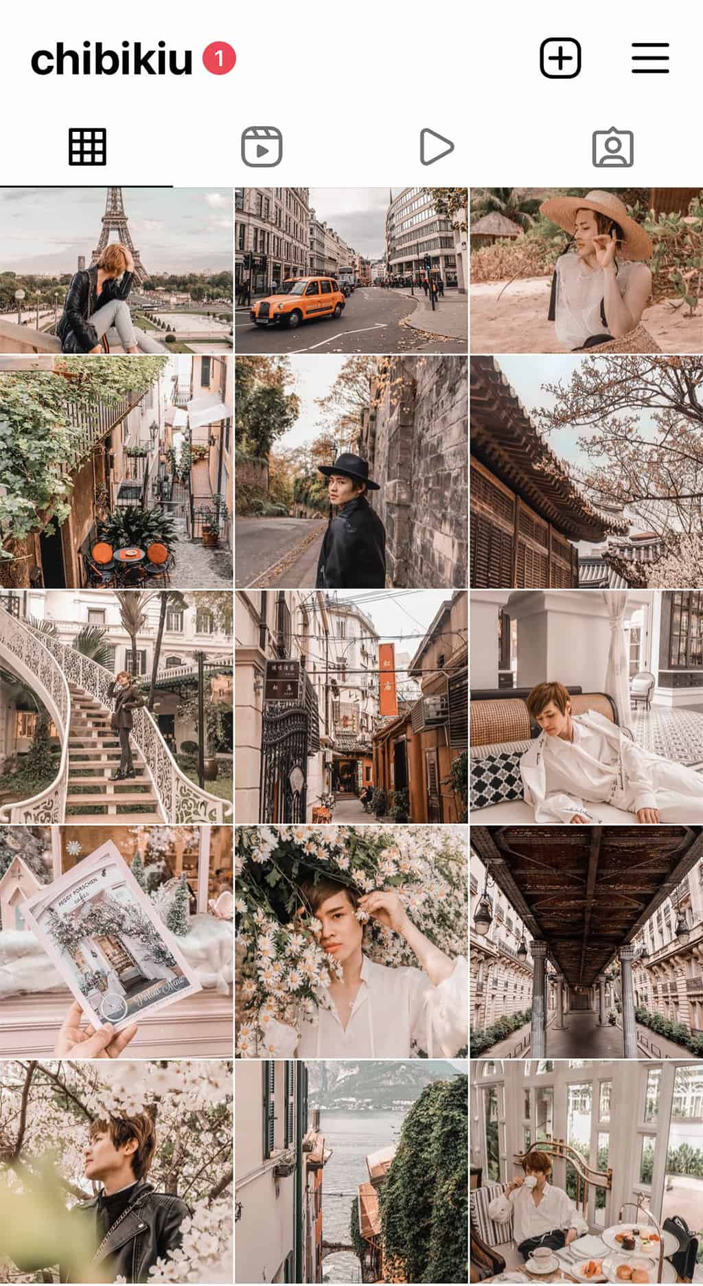 tạo blog cá nhân trên instagram