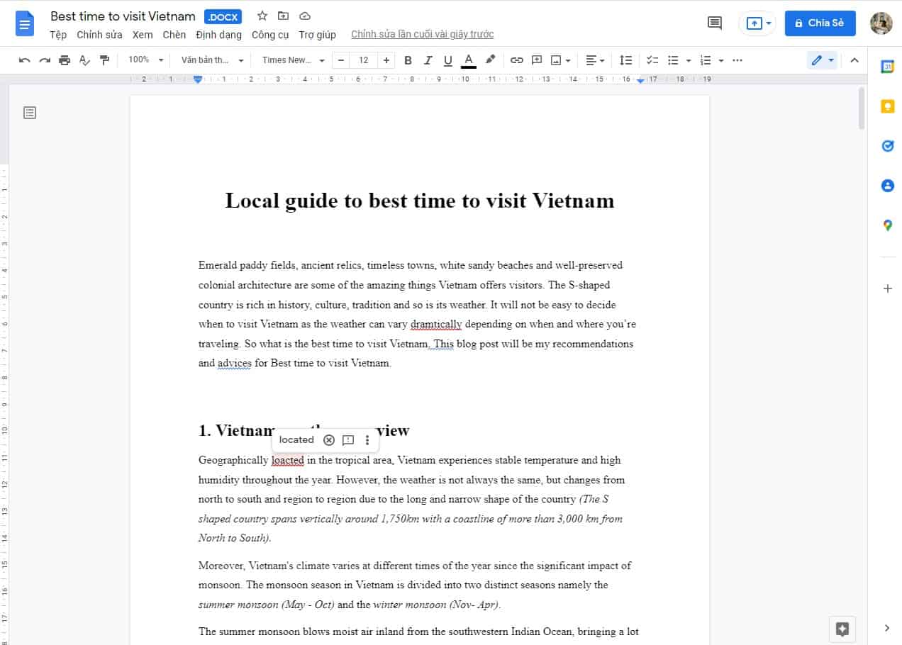 cách viết blog du lịch bằng tiếng anh 
